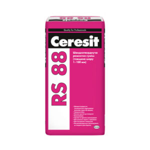 Суміш ремонтна швидкотвердіюча Ceresit RS 88, 25кг