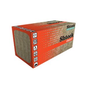 Базальтова вата Shtock Unisoft, 50мм, 0.6*1.2м, 30кг/м3 (Шток)